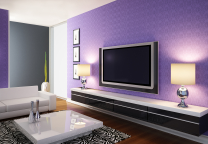 ruang tamu warna ungu (6)