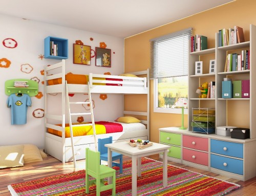 Desain kamar tidur anak