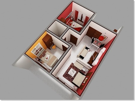 eksplorasi desain interior rumah minimalis type 36