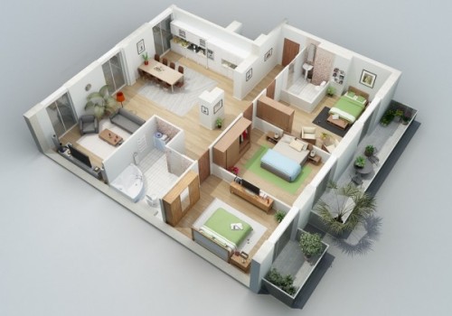Desain rumah minimalis 1 lantai
