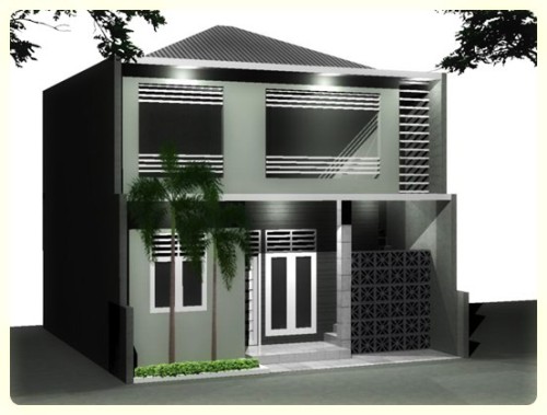 gambar bentuk rumah minimalis (2)