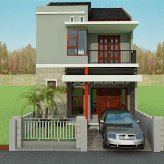 Desain Rumah Minimalis Modern 2 Lantai (2)
